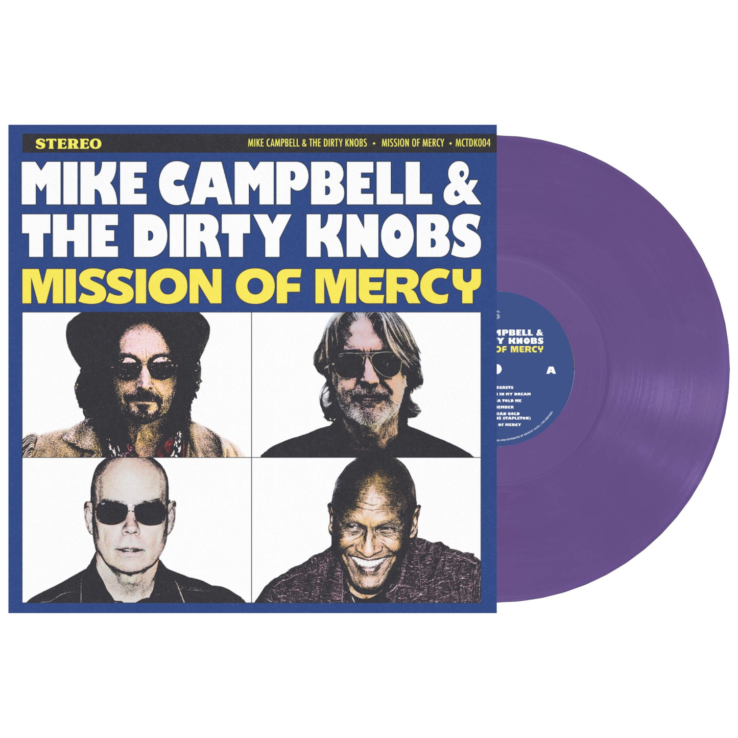 Mike Campbell & The Dirty Knobs - Mission Of Mercy (IEX PURPLE VINYL) | Mint (M) Mint (M)-