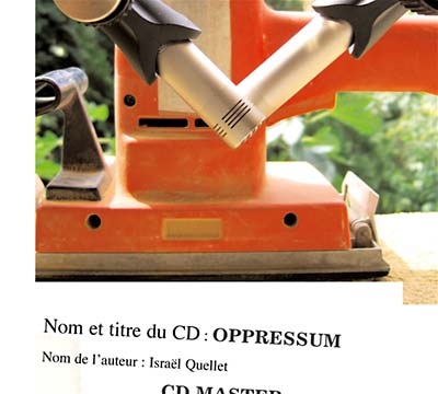 ISRAEL QUELLET - Oppressum |-