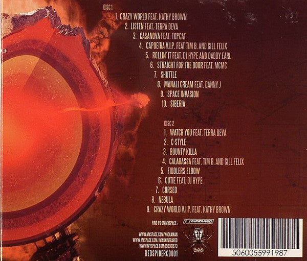 J Majik & Wickaman - Crazy World (2xCD) | Mint (M) Mint (M)-