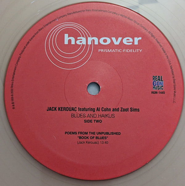 Jack Kerouac Featuring Al Cohn And Zoot Sims - Blues And Haikus | Mint (M) Mint (M)-