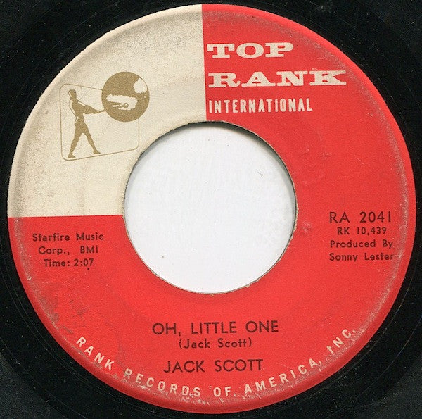 Jack Scott - Burning Bridges / Oh, Little One | Very Good Plus (VG+) Generic-
