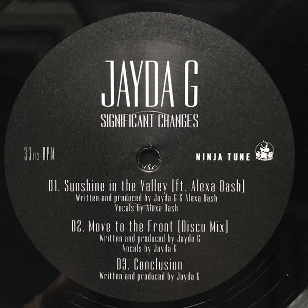 Jayda G - Significant Changes | Mint (M) Mint (M)-