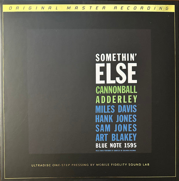 Cannonball Adderley - Somethin' Else | Mint (M) Mint (M)-