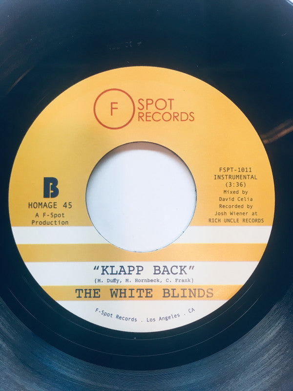 The White Blinds - Sing A Simple Song b/w Klapp Back | Mint (M) Generic-