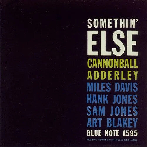 Cannonball Adderley - Somethin' Else (CLEAR VINYL) | Mint (M) Mint (M)-