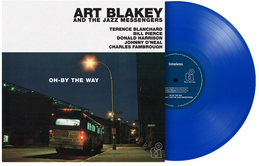 Art Blakey And The Jazz Messengers - (PRESALE 9/11/26) Oh-by The Way (MOV BLUE VINYL LP MUSIC ON VINYL MOVLP4186 2026) | NEW-
