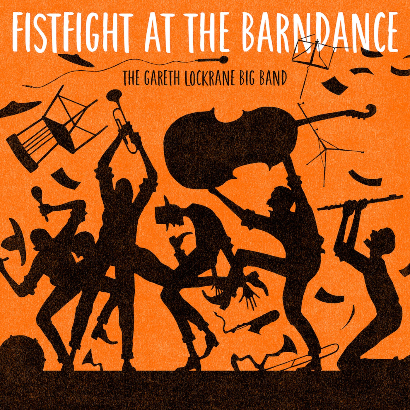 Gareth Lockrane Big Band, The - Fist Fight at the Barn Dance (CD) | Mint (M) Mint (M)-
