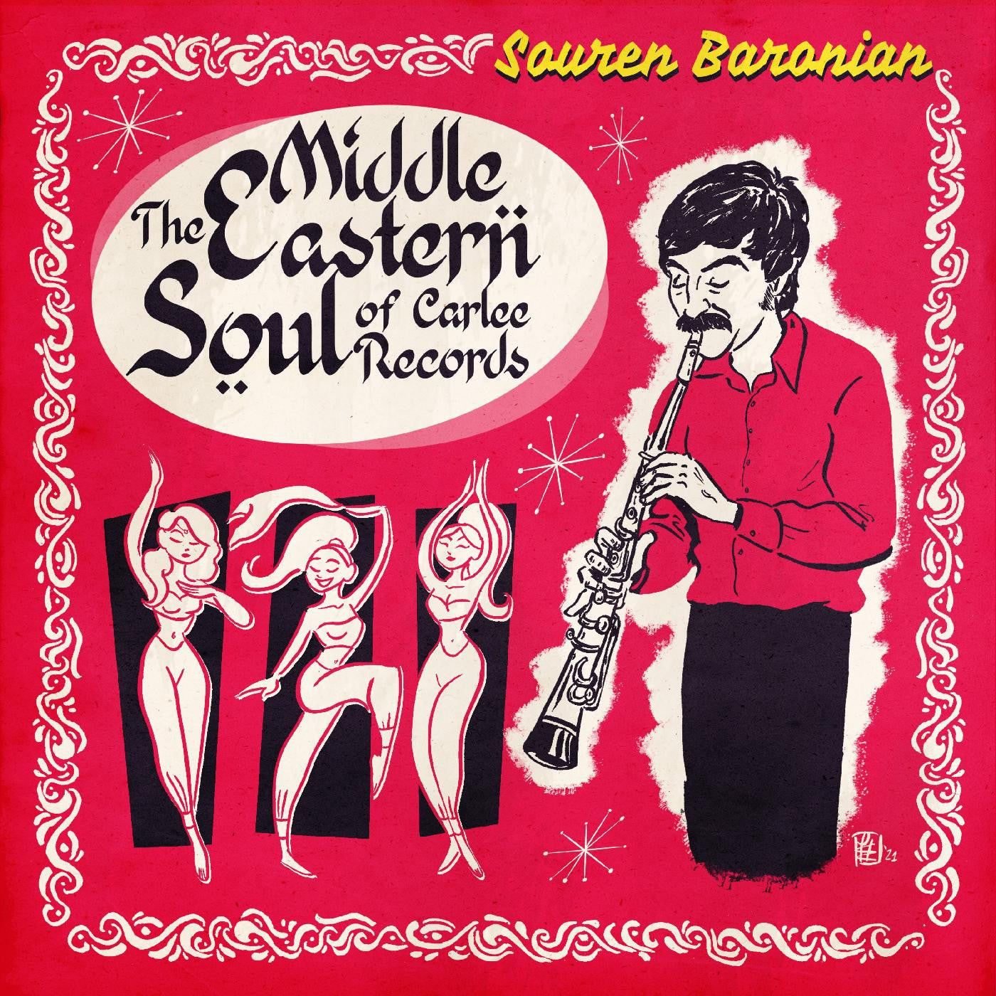 Baronian, Souren - The Middle Eastern Soul of Carlee Records (TRANSLUCENT GOLD VINYL) | Mint (M) Mint (M)-