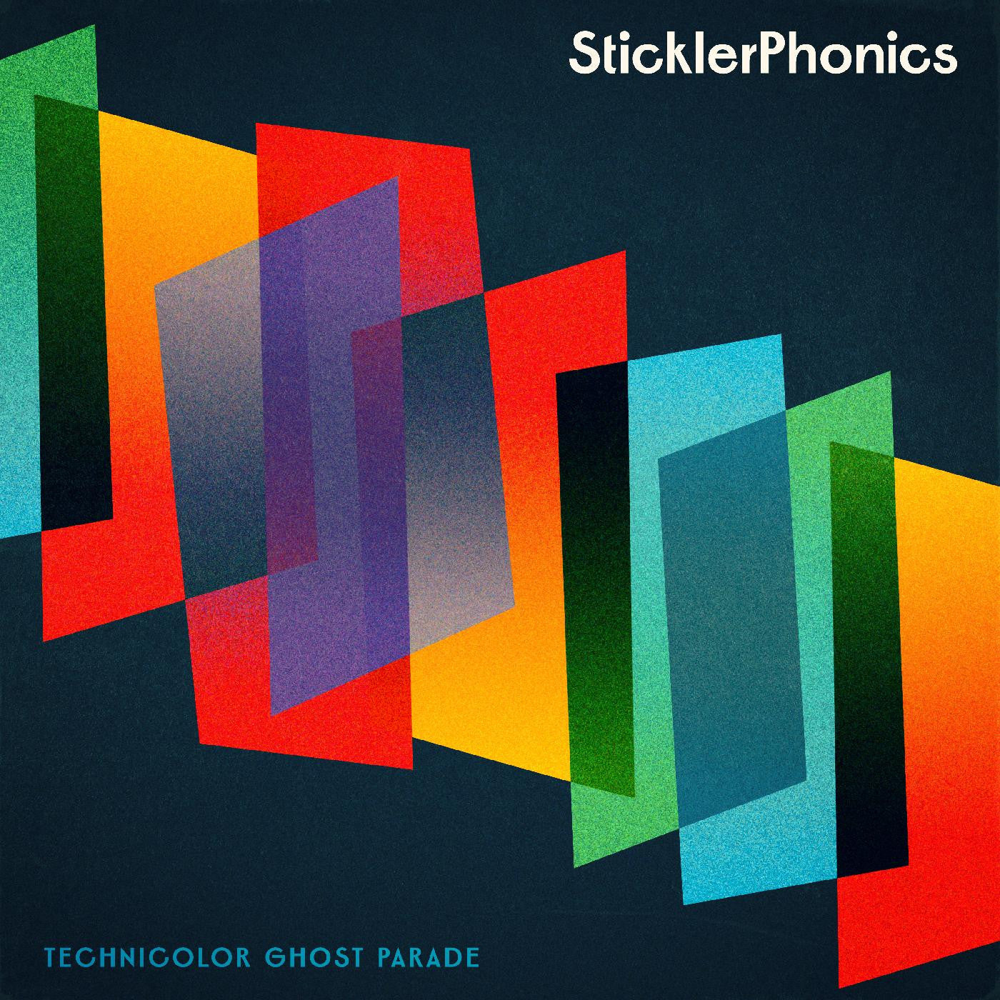 SticklerPhonics - Technicolor Ghost Parade (MIDNIGHT BLUE VINYL) |-