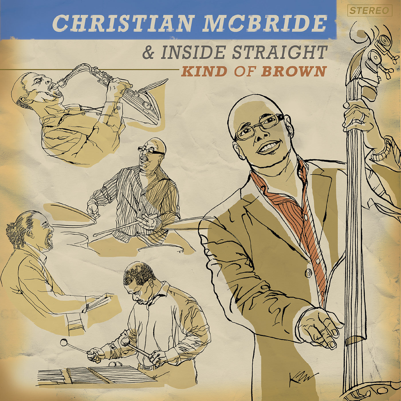 McBride, Christian and Inside Straight - Kind of Brown (CD) |-