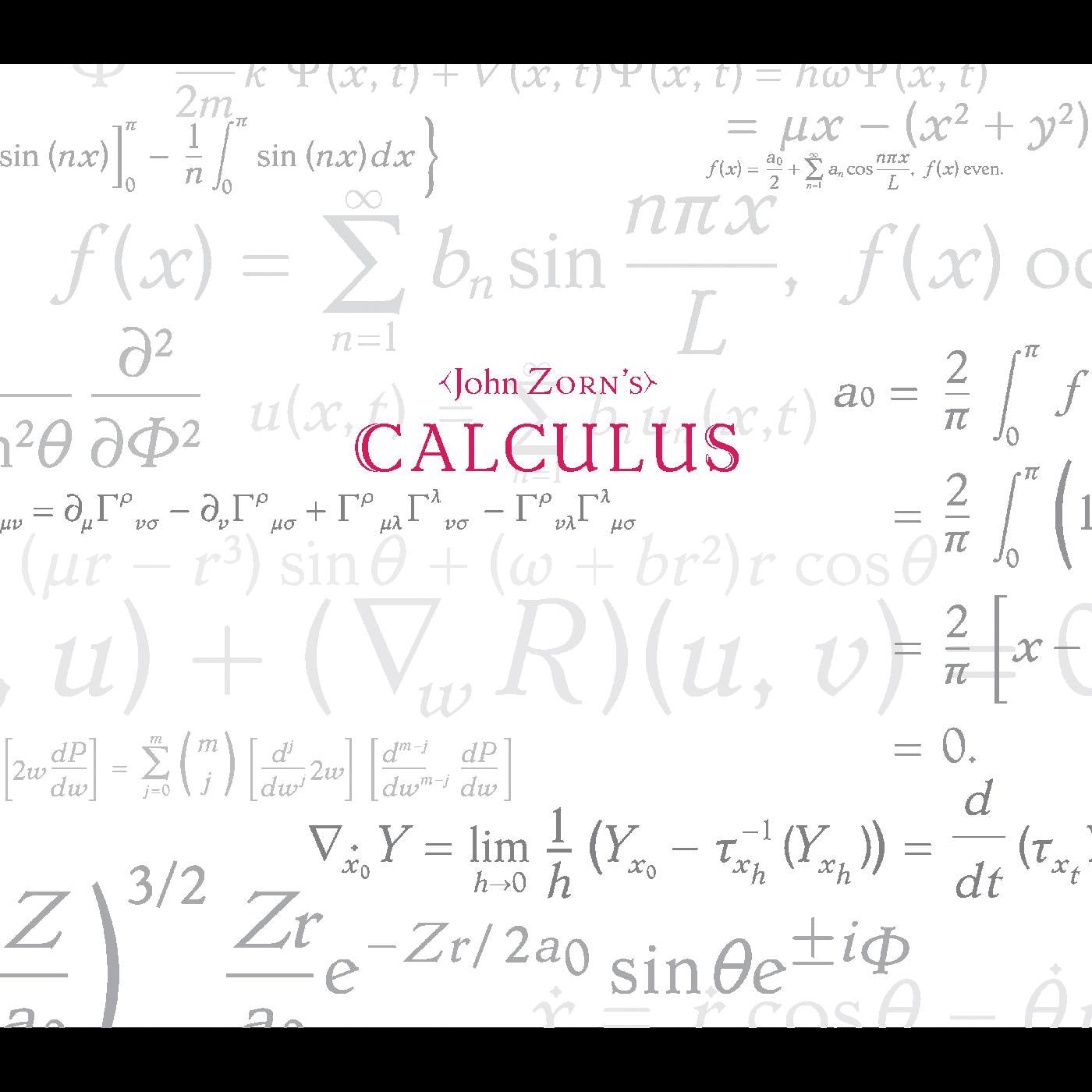 Zorn, John - Calculus (CD) |-