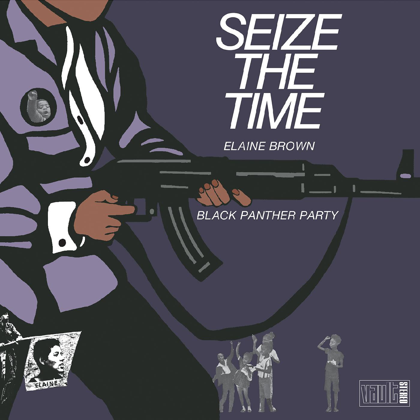 Brown, Elaine/Black Panther Party - Seize the Time (DEEP PURPLE VINYL) |-