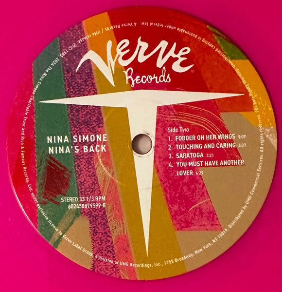 Nina Simone - Nina's Back! (VINYL LP Verve 602458879599) |-