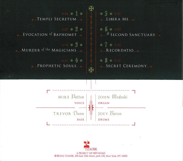 John Zorn - Templars - In Sacred Blood (CD) | Mint (M) Mint (M)-
