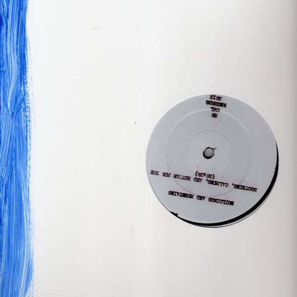 Sam Egan (2) - Side in B Major / soothing calming and better for you (VINYL) |-
