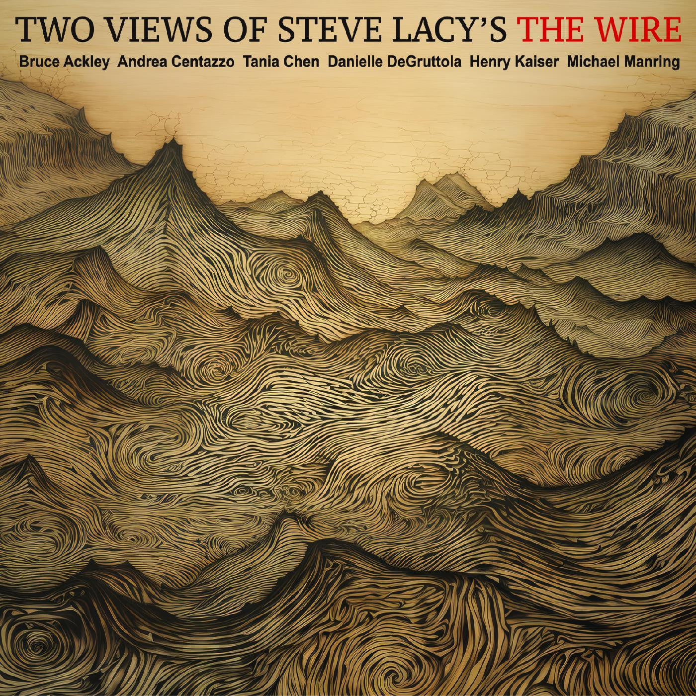 Ackley-Chen-Centazzo-DeGruttola-Kaiser-Manring - TWO VIEWS OF STEVE LACYS THE WIRE (CD) |-