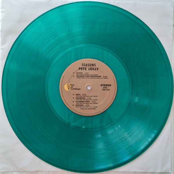 Pete Jolly - Seasons (CLEAR GREEN VINYL) | Mint (M) Mint (M)-