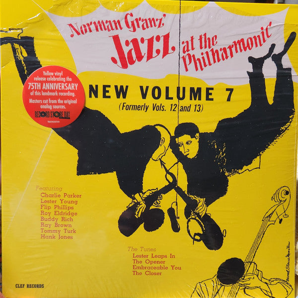 VARIOUS - Norman Granz' Jazz At The Philharmonic - New Volume 7 (Formerly Vols. 12 And 13) | Mint (M) Mint (M)-