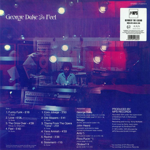 George Duke - Feel (VINYL) | Mint (M) Mint (M)-