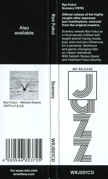 Ryo Fukui - Scenery (CD) | Mint (M) Mint (M)-