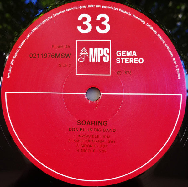 Don Ellis - Soaring (VINYL) | Mint (M) Mint (M)-