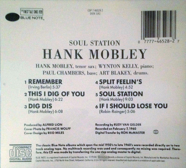 Soul Station *CD/SEALED* | Mint (M) Near Mint (NM)-
