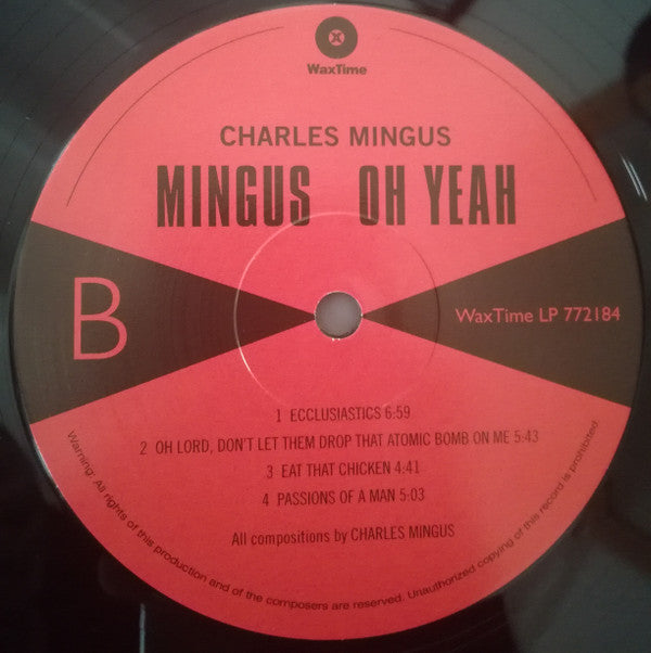 Charles Mingus - Oh Yeah | Mint (M) Mint (M)-