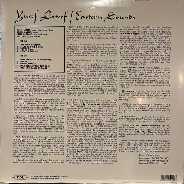 Eastern Sounds (VINYL LP) | Mint (M)-