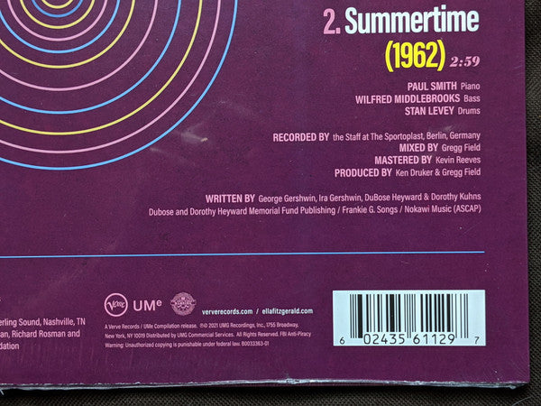 Ella In Berlin (RSD VINYL) | Mint (M) Mint (M)-