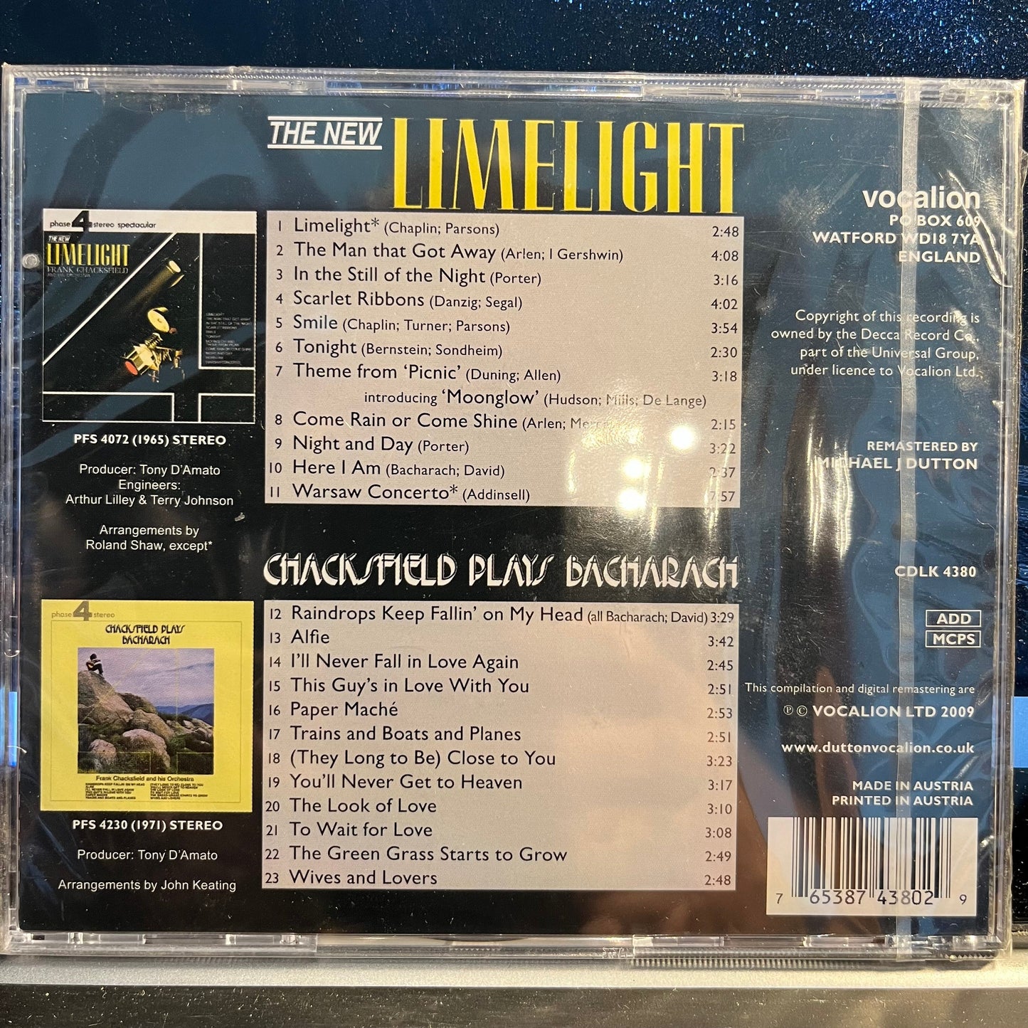 The New Limelight *CD* | Mint (M) Mint (M)-