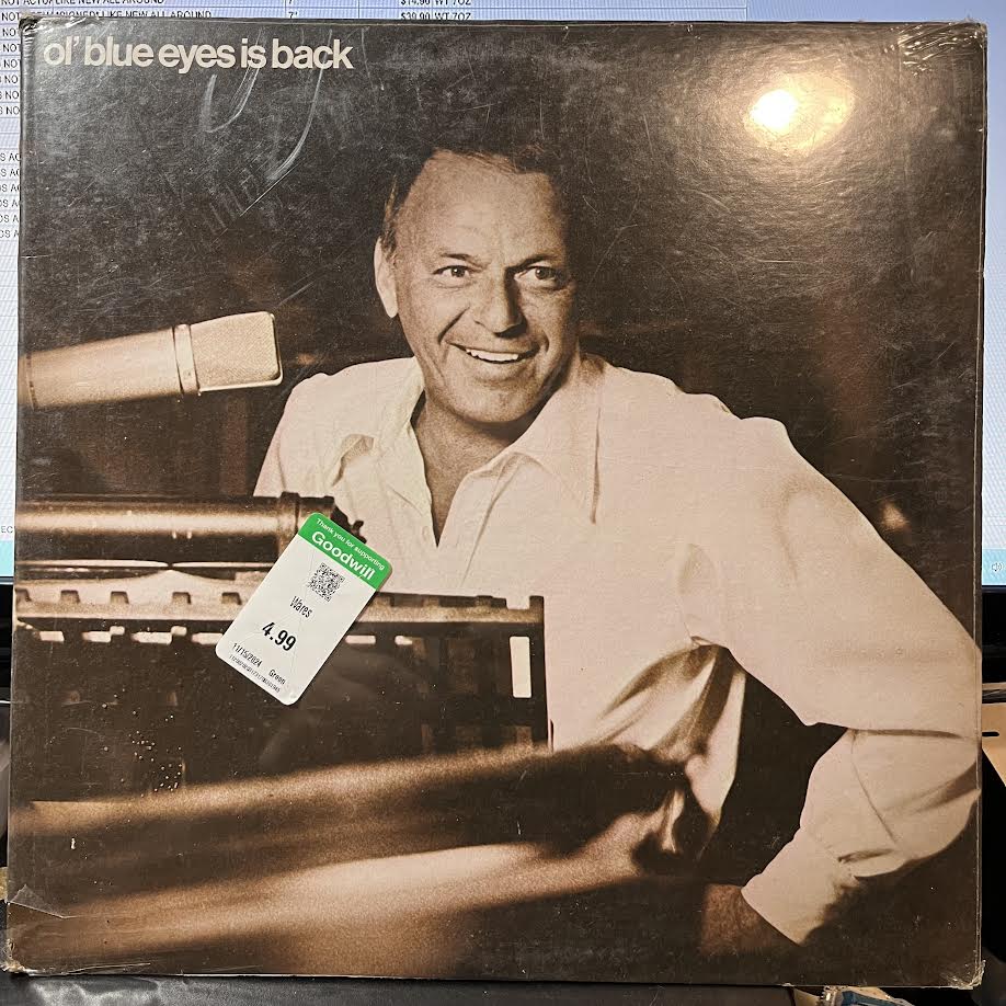 Ol' Blue Eyes Is Back (VINYL) | Mint (M) Near Mint (NM)-