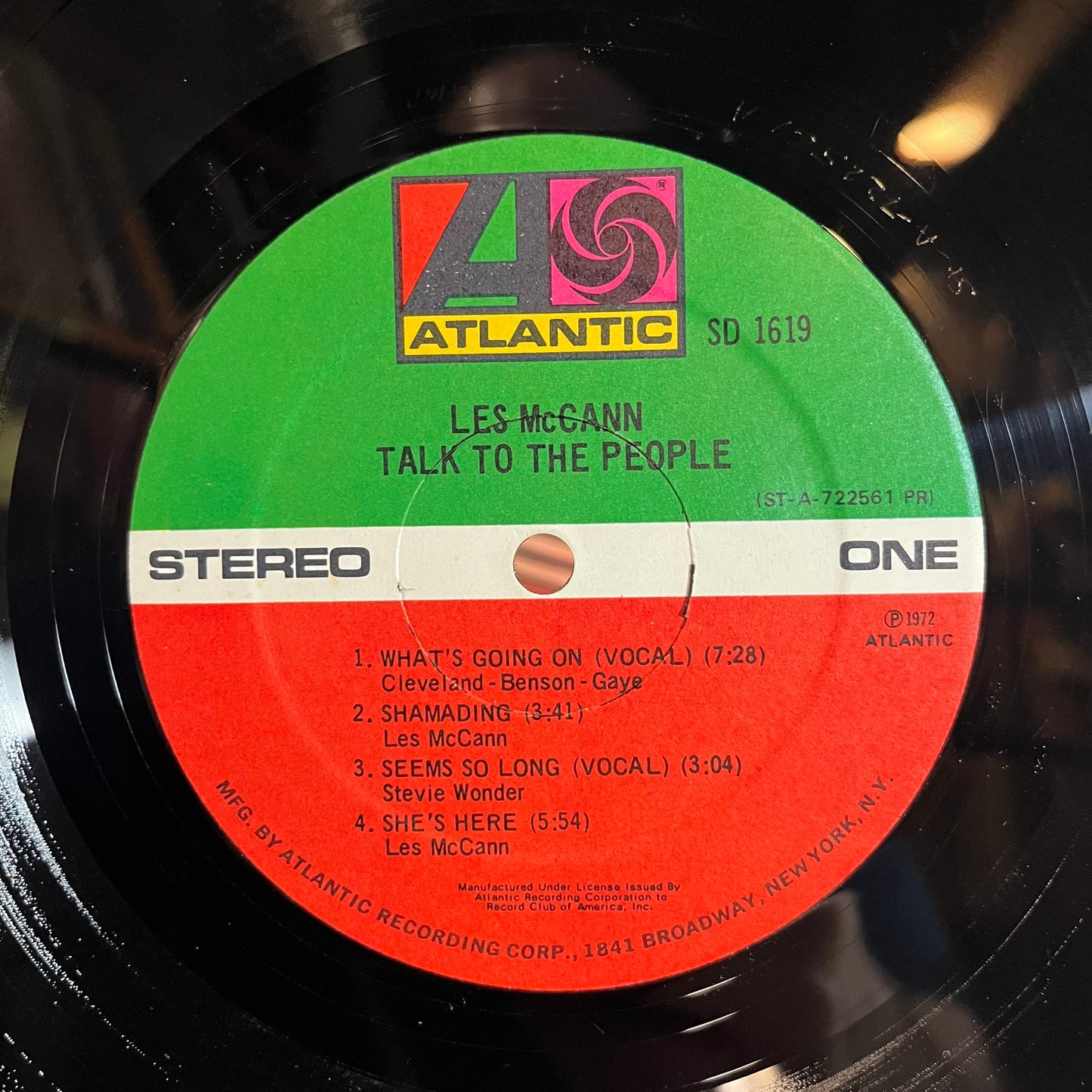 Les McCann - Talk To The People (VINYL) | Excellent+ (EX+) Excellent (EX)-