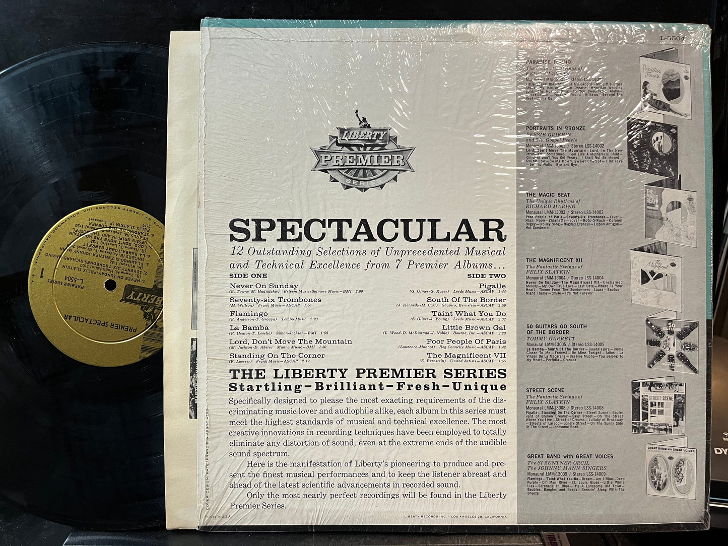 Various - Spectacular (VINYL) | Excellent (EX) Near Mint (NM)-