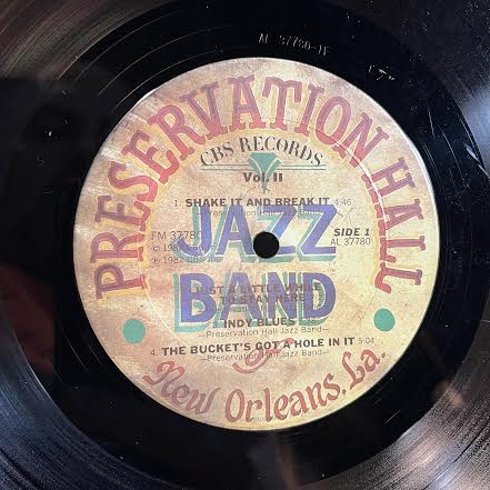 Preservation Hall Jazz Band - New Orleans Vol. II (VINYL) *SIGNED* | Good (G) Excellent (EX)-