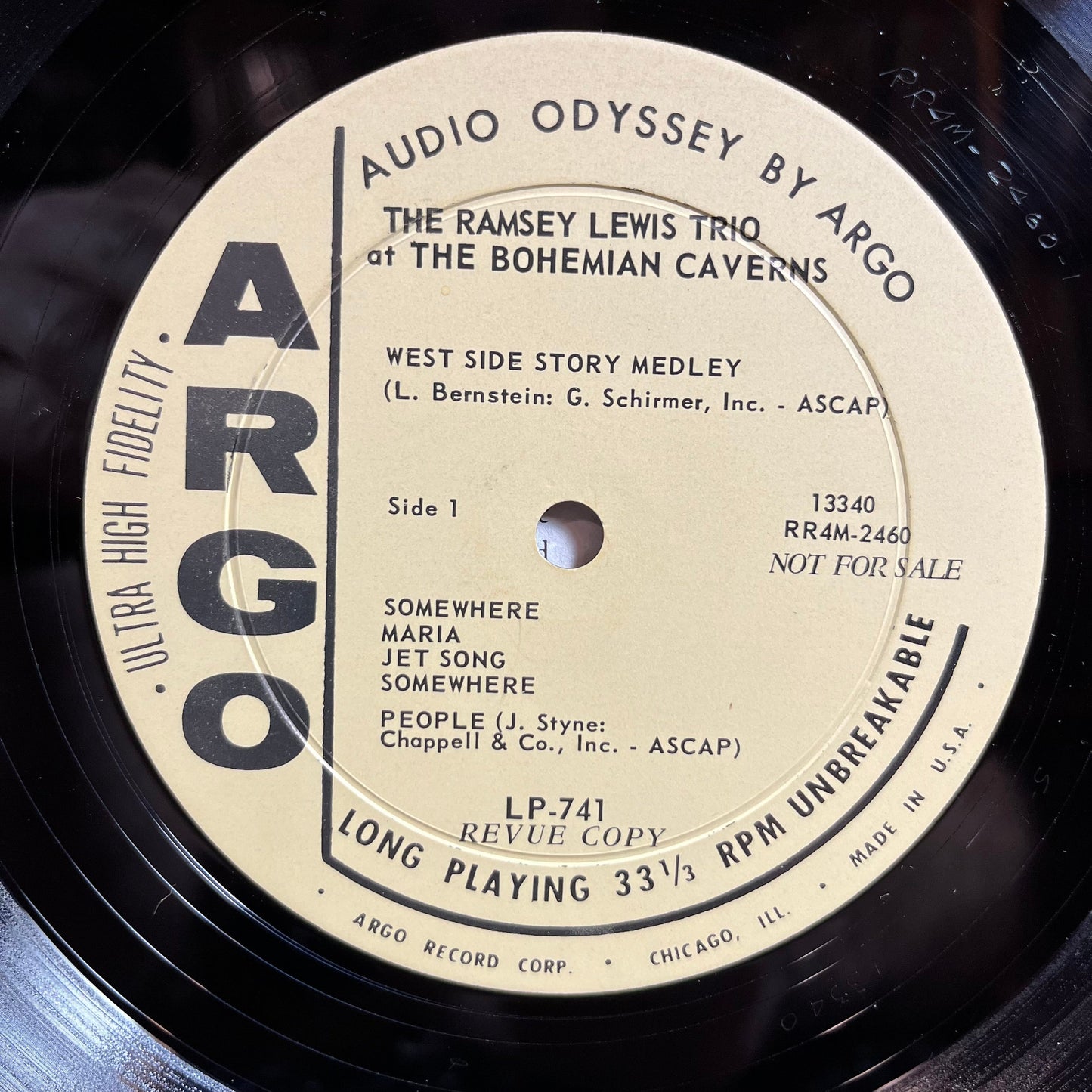 The Ramsey Lewis Trio - At The Bohemian Caverns (VINYL) | Near Mint- (NM-) Excellent (EX)-