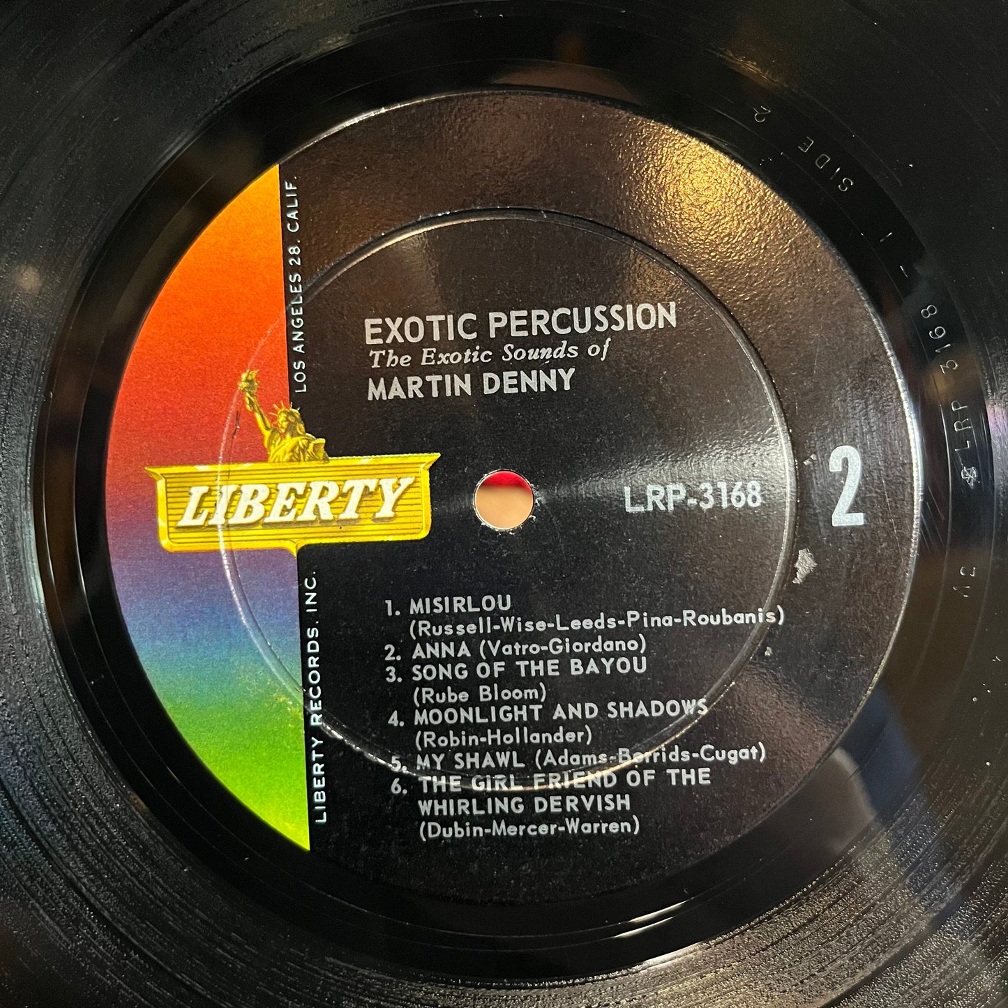 Martin Denny - Exotic Percussion - The Exotic Sounds Of Martin Denny (VINYL) | Near Mint- (NM-) Excellent (EX)-