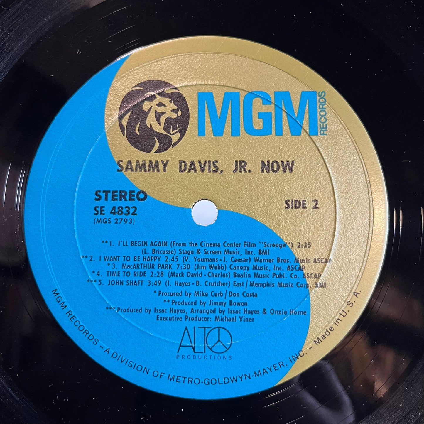 Sammy Davis Jr. - Now (VINYL) | Near Mint- (NM-) Excellent (EX)-