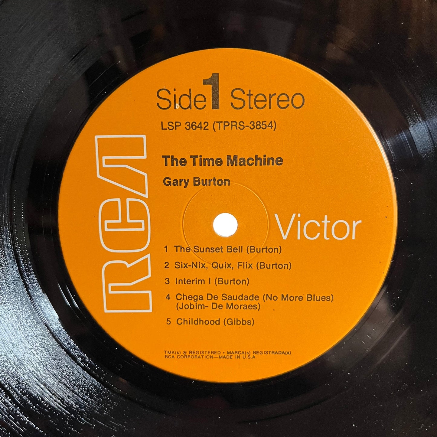 Gary Burton - The Time Machine (VINYL) | Near Mint- (NM-) Excellent (EX)-