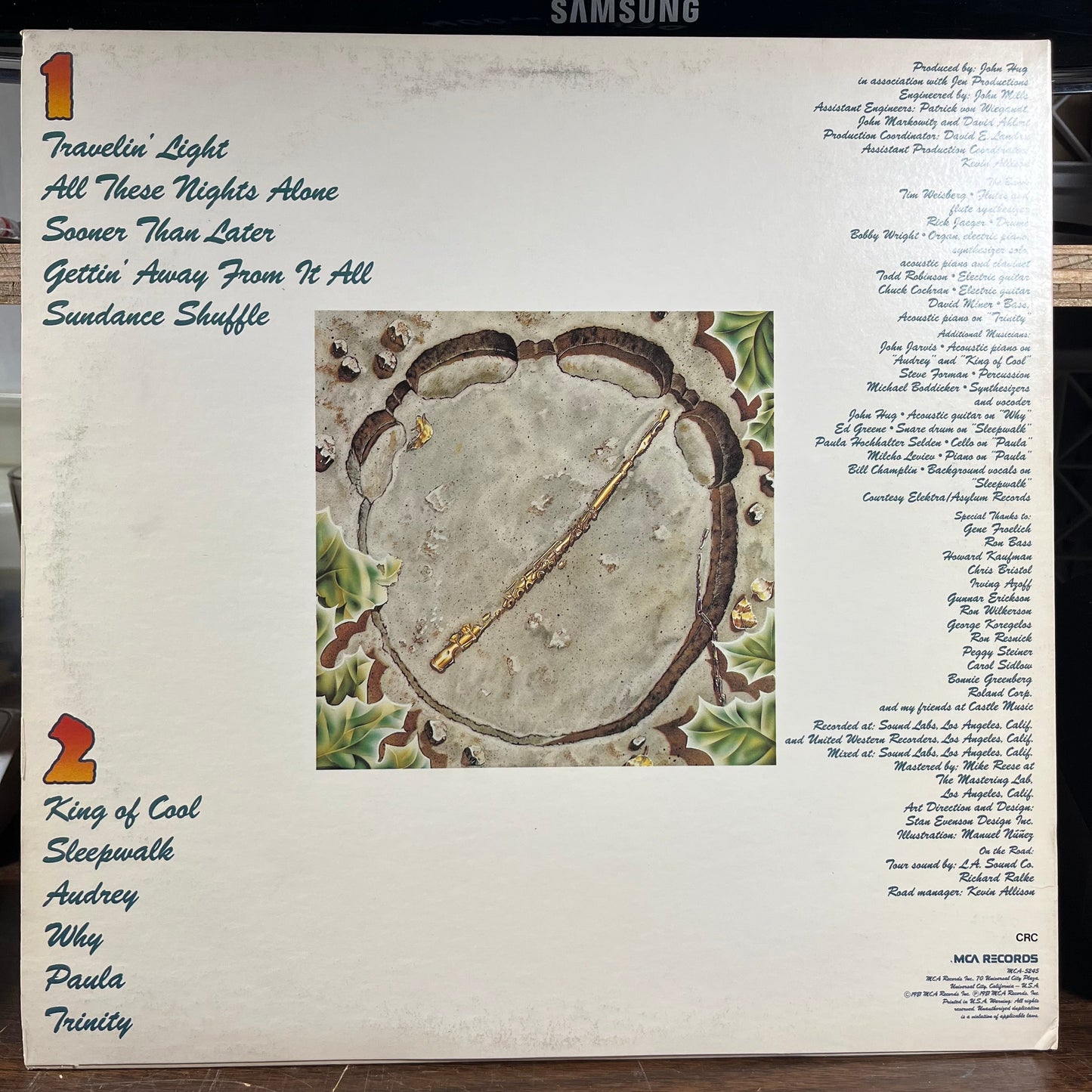 Tim Weisberg - Travelin' Light (LP) | Near Mint (NM)-