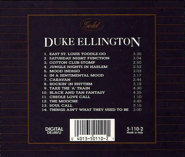 Duke Ellington - Gold Collection (CD) | Near Mint (NM) Near Mint (NM)-