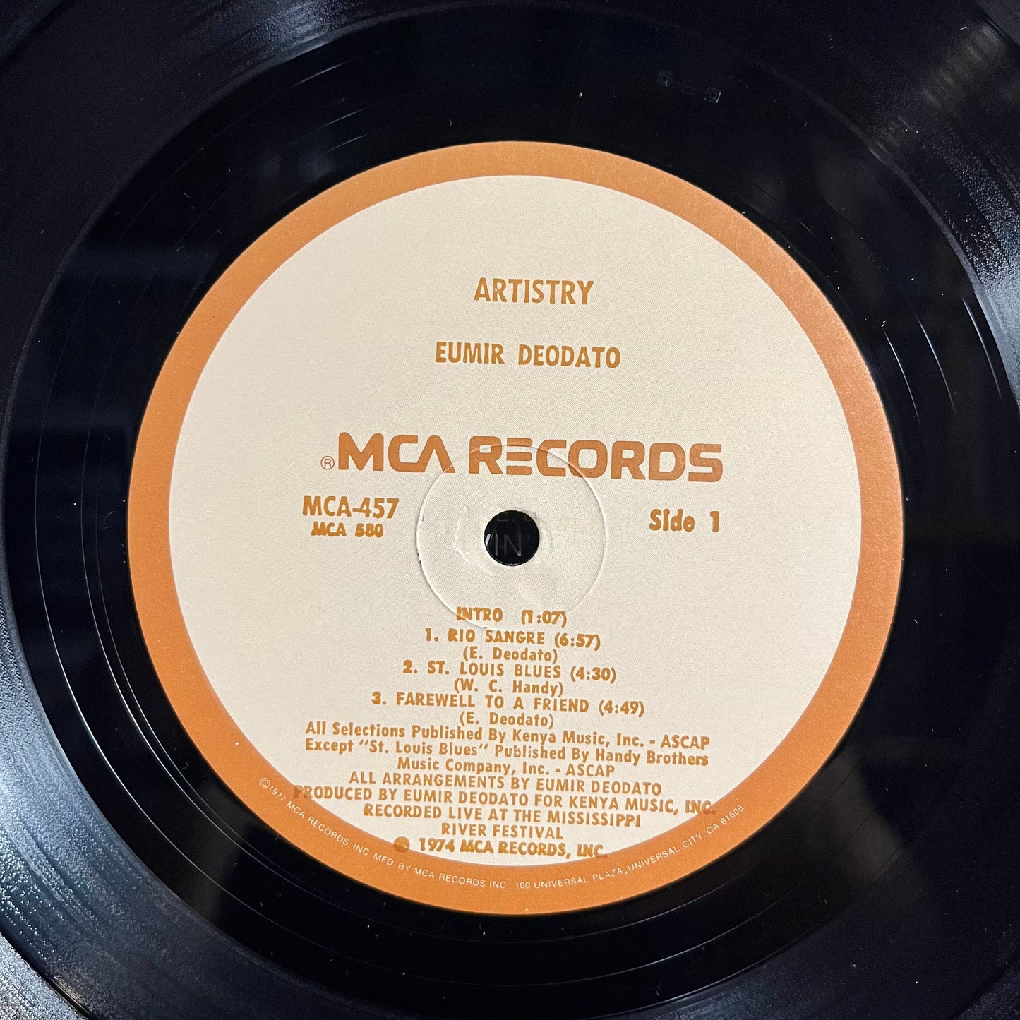 Eumir Deodato - Artistry *GLOVERSVILLE* | Near Mint (NM) Near Mint (NM)-