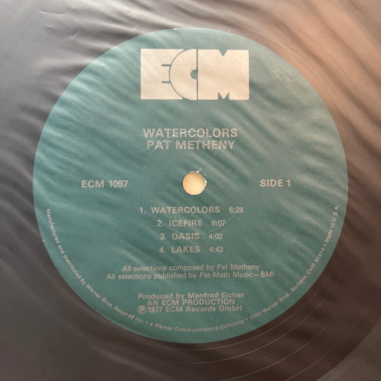 Pat Metheny - Watercolors (VINYL LP ECM ECM 1097 1979) | USED Near Mint (NM or M-) Near Mint (NM)-