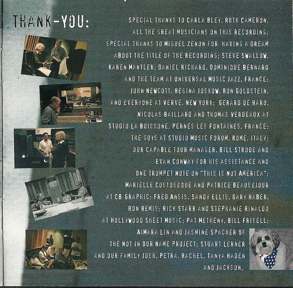 Not In Our Name (CD) |-