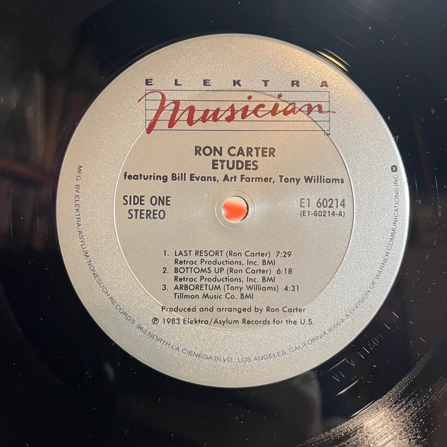 Ron Carter - Etudes (LP) | Near Mint (NM) Near Mint- (NM-)-