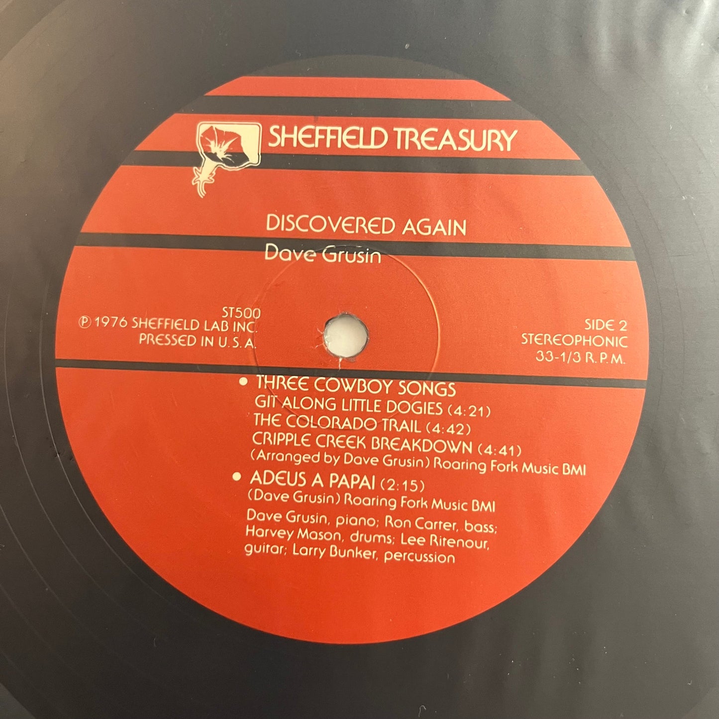 Dave Grusin - Discovered Again! (VINYL) | Near Mint (NM) Excellent+ (EX+)-