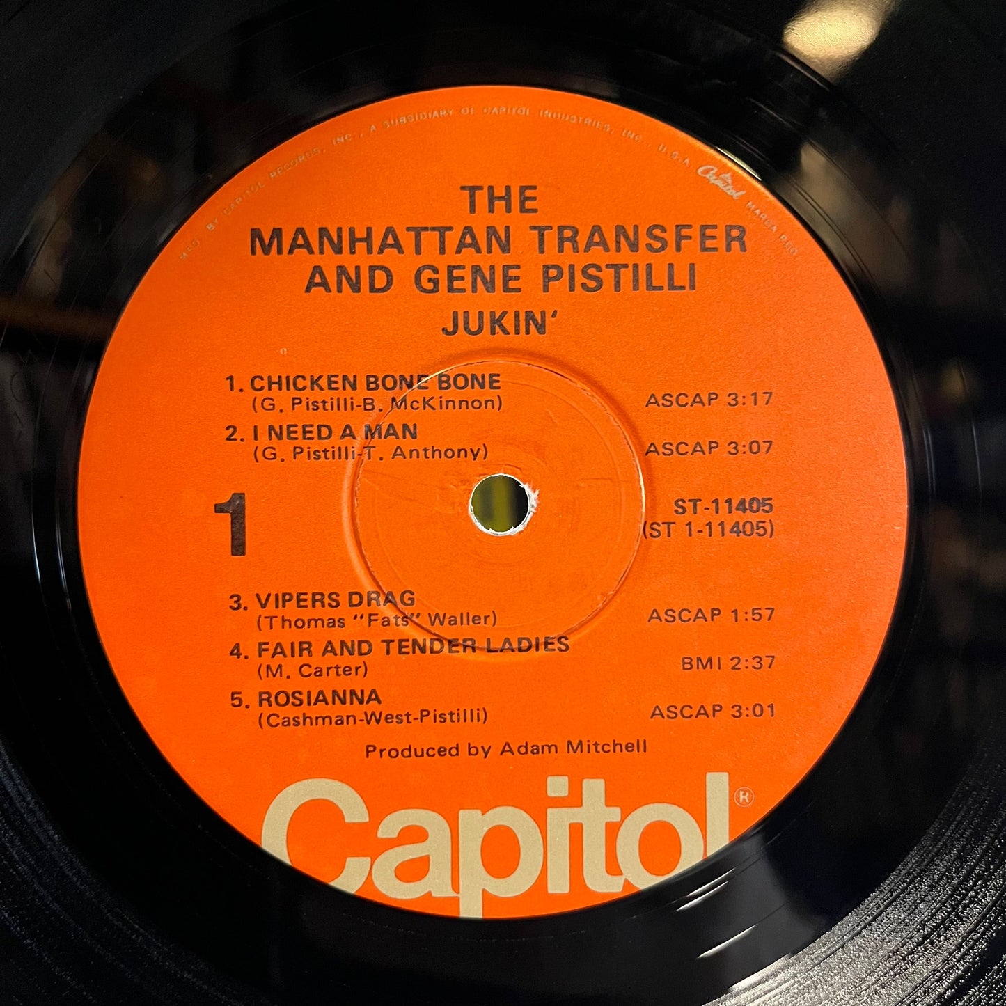 The Manhattan Transfer - Jukin' (VINYL) | Near Mint (NM) Near Mint (NM)-