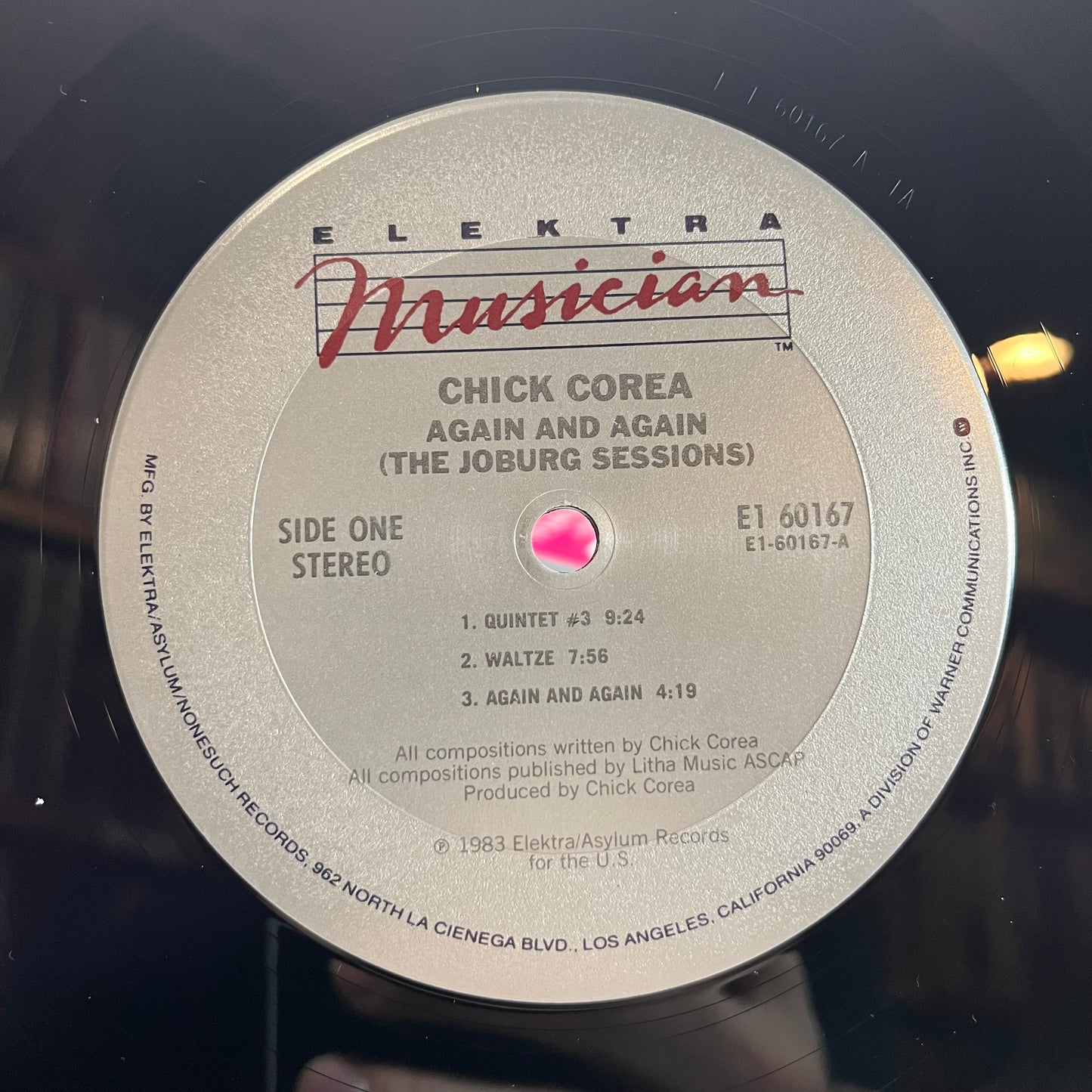 Chick Corea - Again And Again (The Joburg Sessions) (LP) | Near Mint (NM) Near Mint (NM)-