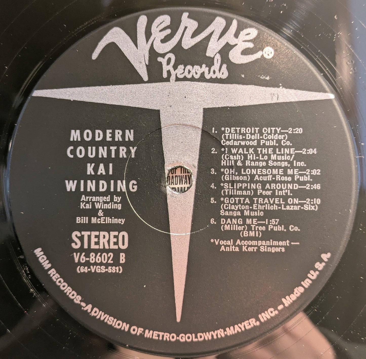 Kai Winding - Modern Country (VINYL) | Near Mint (NM) Near Mint (NM)-
