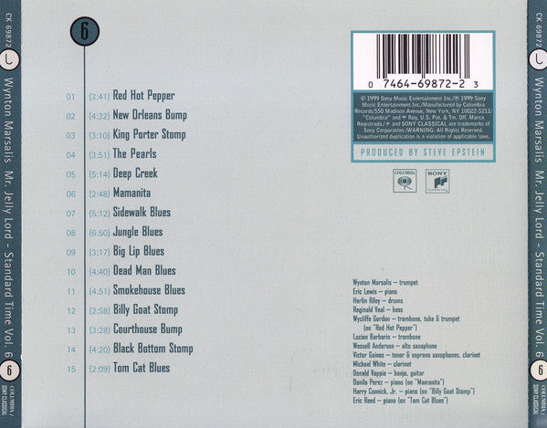 Standard Time Vol. 6 - Mr. Jelly Lord (CD) | Near Mint (NM or M-)-