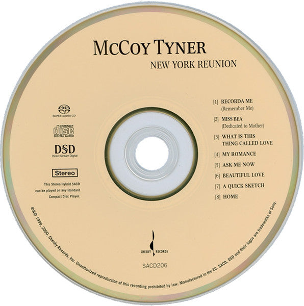 McCoy Tyner Quartet - New York Reunion (SACD) | Near Mint (NM) Near Mint (NM)-